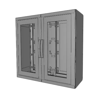 NSYPLA7124TG | Шкаф напольный Talassa PLA прозрачная дверь 750х1250х420 мм, Schneider Electric