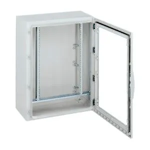 NSYPLA753TG | Шкаф напольный Talassa PLA прозрачная дверь 750х500х320 мм, Schneider Electric