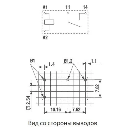 322170244300 | Субминиатюрное реле,серия 32, 24В DC, 6А, 1NO, Finder