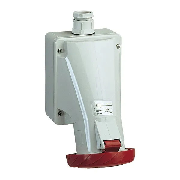 83171 | Розетка настенная, винтовое соединение, 32А 3P+N+E IP67 380В, Schneider Electric