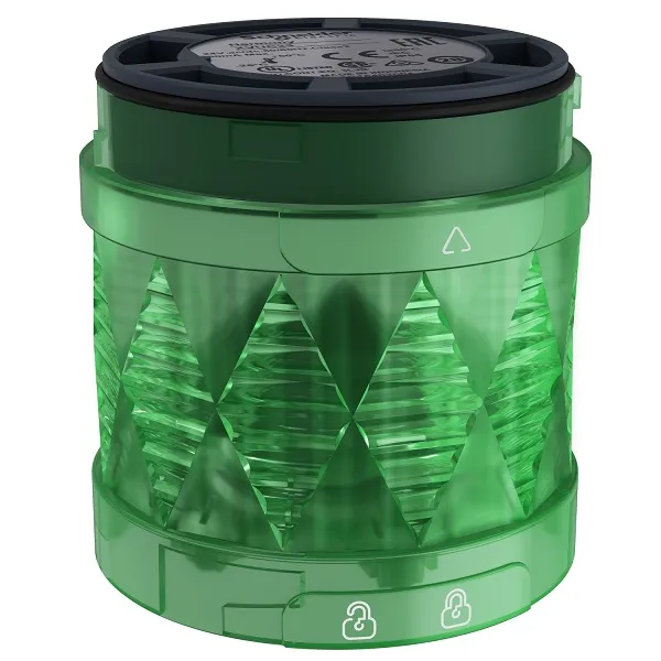 XVUC23 | Световой модуль зелёный LED для светосигнальной колонны XVU, Schneider Electric