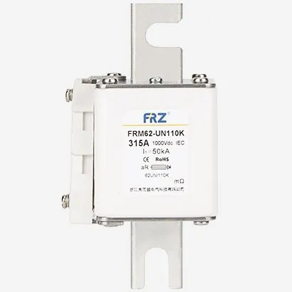 FRM62UN110K DC1000 450A | Предохранитель 450 A, AC/DC1000, aR, под болт, расст. 110 мм, сигнализатор, FRSI 