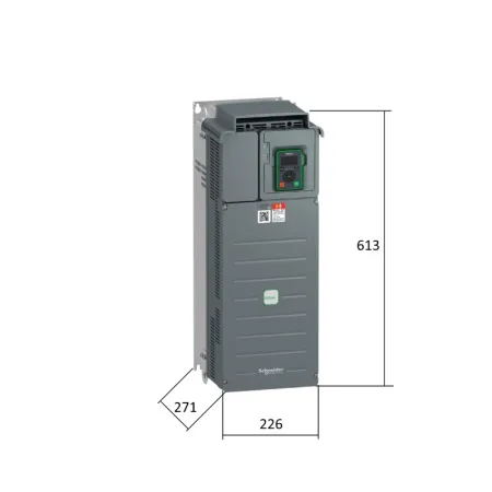 ATV610D45N4 | Преобразователь частоты, серия ATV610, 37/45 кВт, 74,5/88 А, перегрузка 150/110 %, 380 В, Schneider Electric
