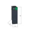 ATV340D75N4E | Преобразователь частоты, серия ATV340, 75 кВт, 145 А, перегрузка 150%, 380B, Schneider Electric