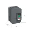 ATV310HU75N4E | Преобразователь частоты, серия ATV310, 7,5 кВт, 17 А, перегрузка 150 %, 380 В, Schneider Electric