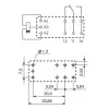 416160054016 | Миниатюрное реле, серия 41, 5В DC бистаб., 16А, 1CO, Finder