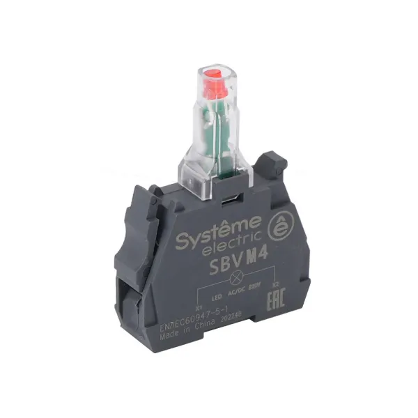 SBVM4 | Световой блок красный LED 230-240В АС, Systeme Electric