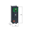 ATV950U55N4E | Преобразователь частоты, серия ATV950, 4,0/5,5 кВт, 9,3/12,7 А, перегр. 150/120 %, 380 В с разъед., Schneider Electric