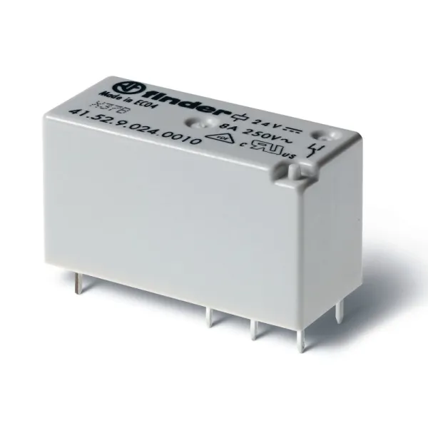 415282300000 | Миниатюрное низкопрофильное реле, серия 41, 230В AC, 8А, 2CO, Finder