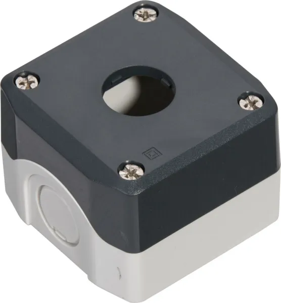 SALD01 | Кнопочный пост SALD01, 1 отверстие, серый, Systeme Electric