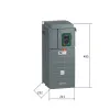 ATV610D18N4 | Преобразователь частоты, серия ATV610, 15/18,5 кВт, 31,7/39,2 А, перегрузка 150/110 %, 380 В, Schneider Electric