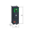 ATV950U15N4E | Преобразователь частоты, серия ATV950, 0,75/1,5 кВт, 2,2/4,0 А, перегр. 150/120 %, 380 В с разъед., Schneider Electric