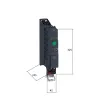 ATV320U07M2B | Преобразователь частоты, серия ATV320, 0,75 кВт, 4,8 А, перегрузка 150 %, 220 В, 1ф, Schneider Electric