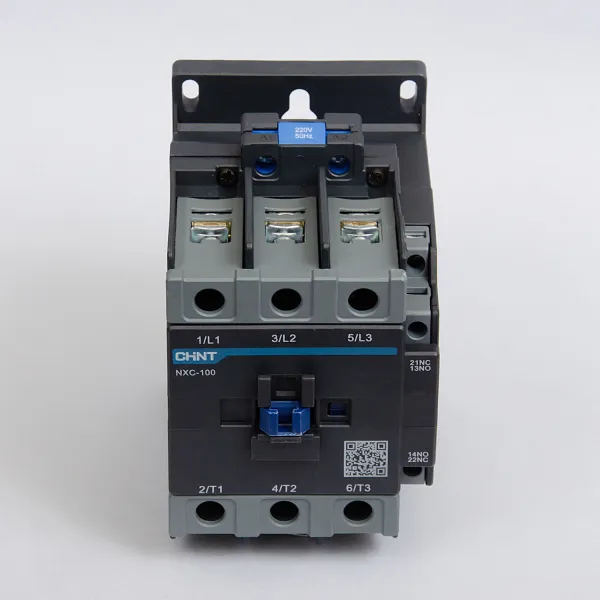 836824 | Контактор NXC-100 3P 100A AC220B (50Гц) 1НО+1НЗ, Chint