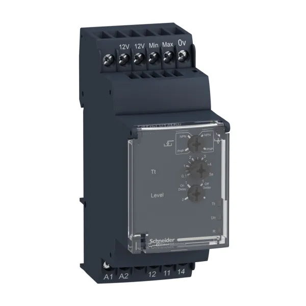 RM35LV14MW | Реле контроля уровня жидкости для поплавков с сухим контактом, Schneider Electric