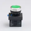667584 | Кнопка упр. NP8-10BND/3 подсветка, самовозв, зеленый, AC110-230В(LED), 1НО, IP65 (Аналог ch667251), Chint
