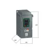 ATV610U30N4 | Преобразователь частоты, серия ATV610, 2,2/3,0 кВт, 5,6/7,2 А, перегрузка 150/110 %, 380 В, Schneider Electric