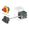  | Боковая поворотная рукоятка, красная/желтая IP54 NSXm, Schneider Electric