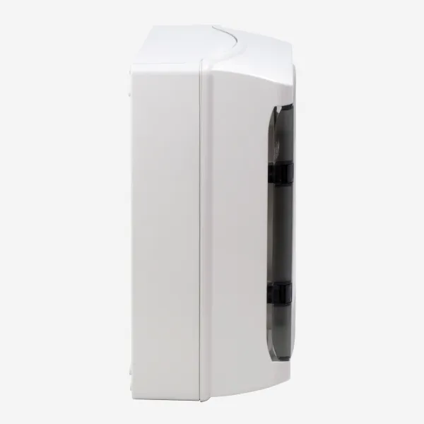 DKC RB12W6TGD Щиток настенный с дверцей 12 мод.,IP65, серый, с клеммным блоком 63А