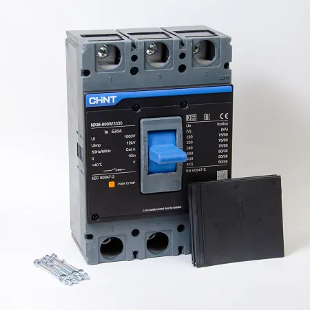 844382 | Автоматический выключатель NXM-800S/3P 630А 50кА, Chint