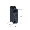 ATV340U40N4 | Преобразователь частоты, серия ATV340, 4 кВт, 9,3 А, перегрузка 150%, 380B, Schneider Electric