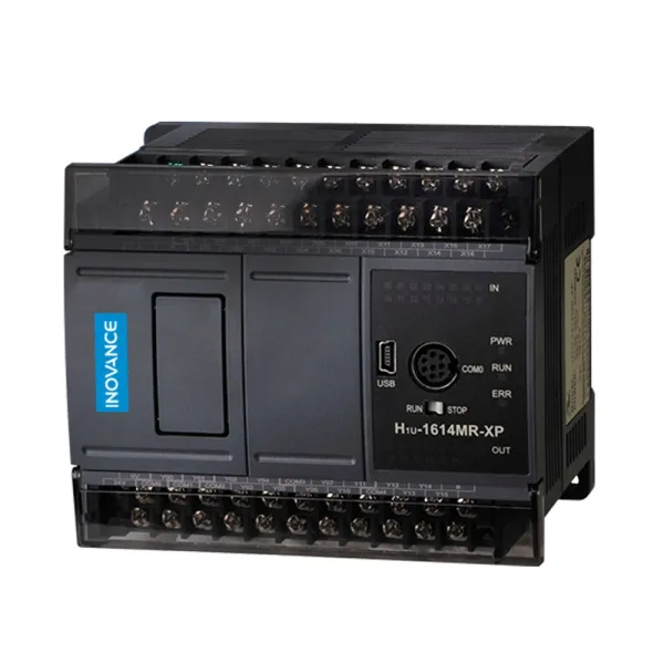 H1U-1410MR-XP | ПЛК H1U 14 Дискретных входов, 10 выходов реле, 1 x RS485, 1 x  RS422, 1 x  USB, Inovance