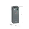 ATV610D75N4 | Преобразователь частоты, серия ATV610, 55/75 кВт, 106/145 А, перегрузка 150/110 %, 380 В, Schneider Electric