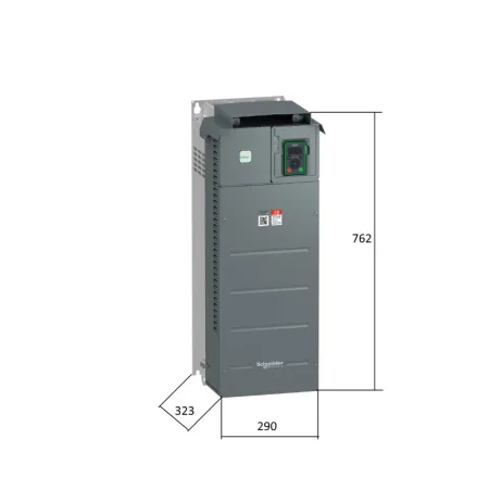 ATV610D75N4 | Преобразователь частоты, серия ATV610, 55/75 кВт, 106/145 А, перегрузка 150/110 %, 380 В, Schneider Electric