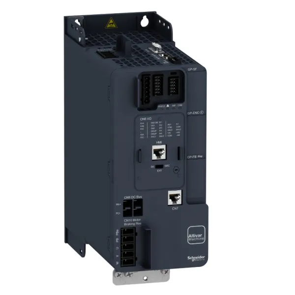 ATV340U55N4 | Преобразователь частоты, серия ATV340, 5,5 кВт, 12,7 А, перегрузка 150%, 380B, Schneider Electric