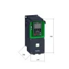 ATV930U15N4 | Преобразователь частоты, серия ATV930, 0,75/1,5 кВт, 2,2/4 А, перегрузка 150/120%, 380B, Schneider Electric