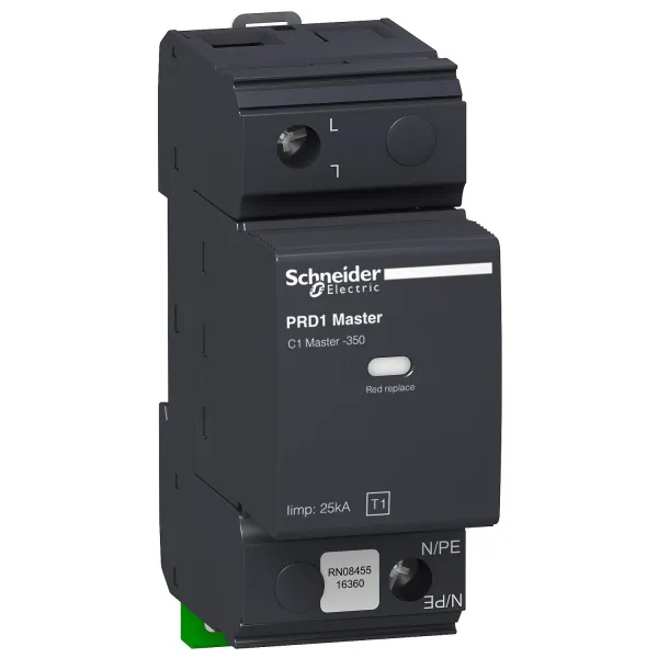 16360 | УЗИП, серия PRD1, L, PE(N), класс 1, Schneider Electric