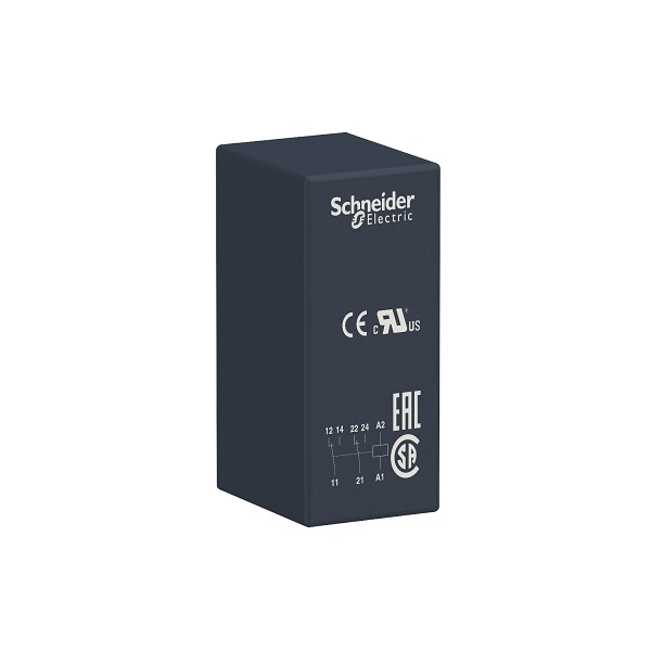 RSB2A080P7 | Миниатюрное реле, серия RSB, 230В AC, 8А, 2CO, Schneider Electric