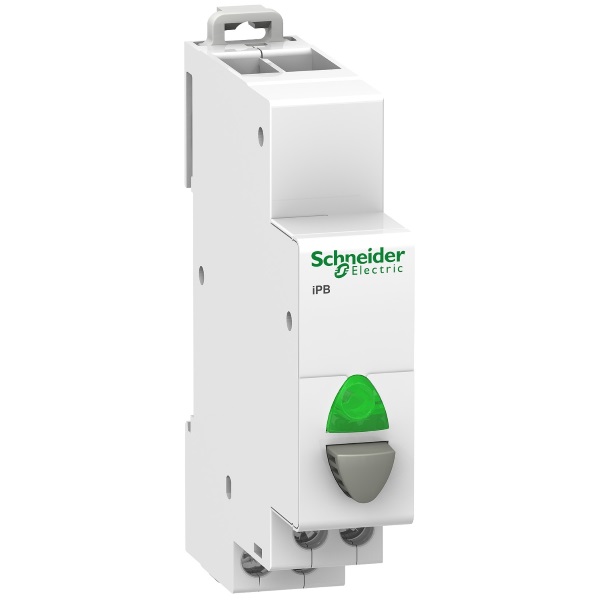 A9E18036 | Кнопка iPB 1НО СЕР+ЗЕЛЕН ИНДИК-Р, Schneider Electric