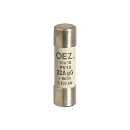 OEZ:06707 | Плавкая вставка, серия PV, 25А, кривая gG, размер 10x38мм, OEZ 