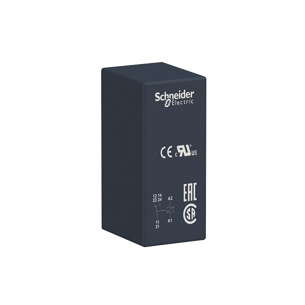 RSB1A160BD | Миниатюрное реле, серия RSB, 24В DC, 16А, 1CO, Schneider Electric