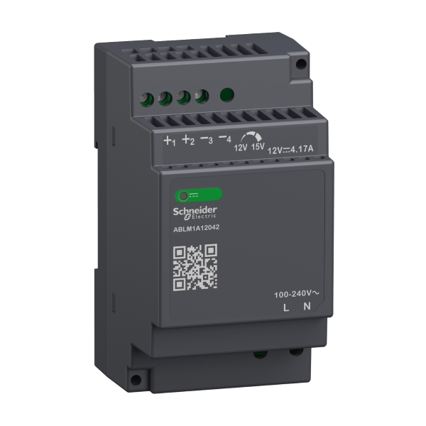 Модульный блок питания Modicon 24DC, 2,5A, 60Вт, Schneider Electric, ABLM1A24025