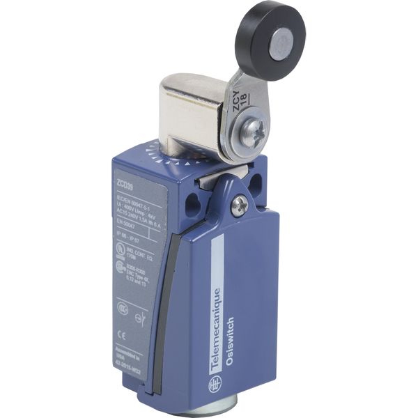 XCKD2118P16 | Концевой выключатель ролик, 1НО+1НЗ, металл, ISO16, Schneider Electric