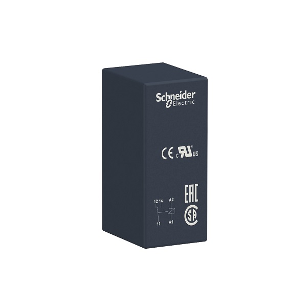 RSB1A120BD | Миниатюрное реле, серия RSB, 24В DC, 12А, 1CO, Schneider Electric