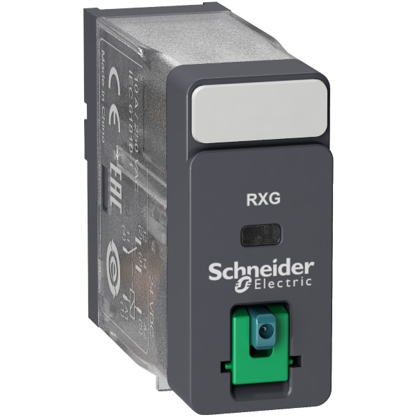RXG11JD | Миниатюрное реле, серия RXG, 12В DC, 10А, 1CO, Schneider Electric