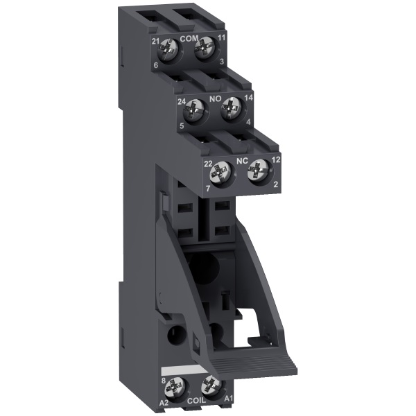 RGZE1S48M | Колодка для реле RXG, раздельные контакты, 2 СО, Schneider Electric