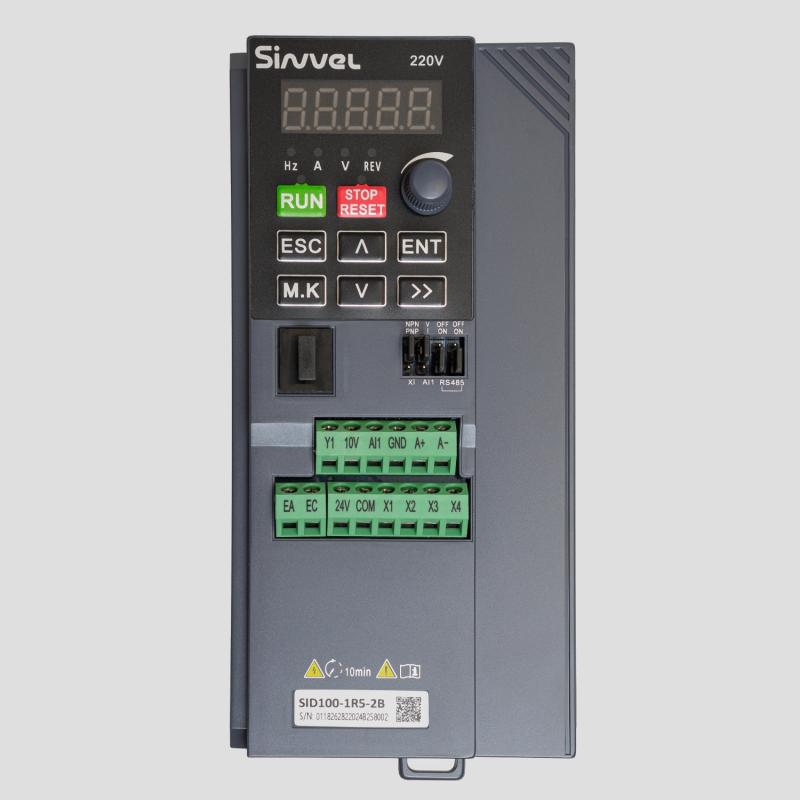 Компактный преобразователь частоты Sinvel SID100 для плотного монтажа 