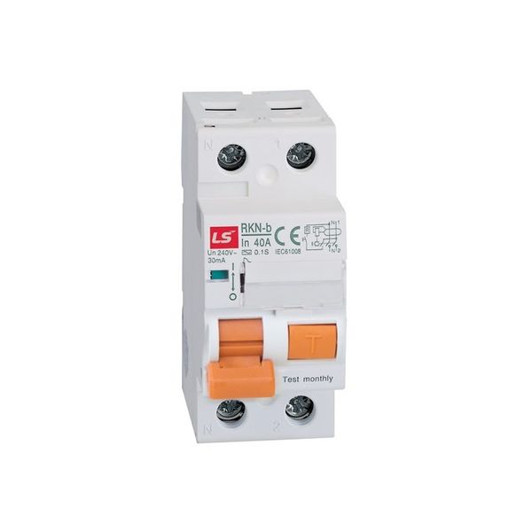  | УЗО, серия RKN-b, 1P+N, 40 A, 30 мА, тип AC, LSis