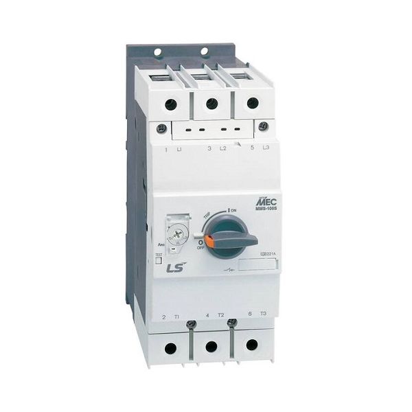 Автомат защиты двигателя, серия MMS-100S, 100A, LSis, 0707001000