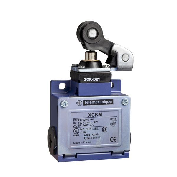 XCKM121H29 | Концевой выключатель ролик, 1НО+1НЗ, металл, M20, Schneider Electric