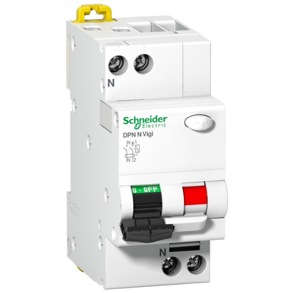  | Дифференциальный автомат Acti9 iDPN N Vigi, 1P+N 6А кривая C, 300мА, тип A, 6кА, Schneider Electric