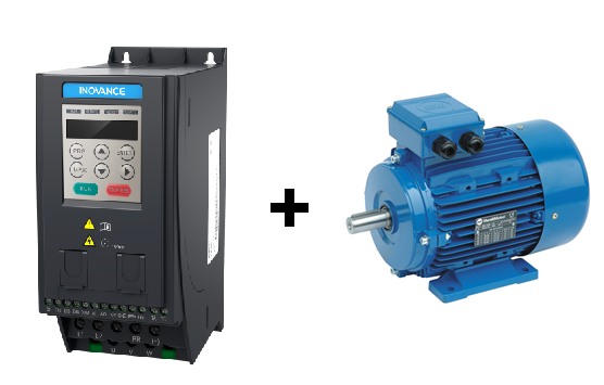 ОДПЧ+двигатель.png Частотный преобразователь с однофазным входом и трёхфазный двигатель