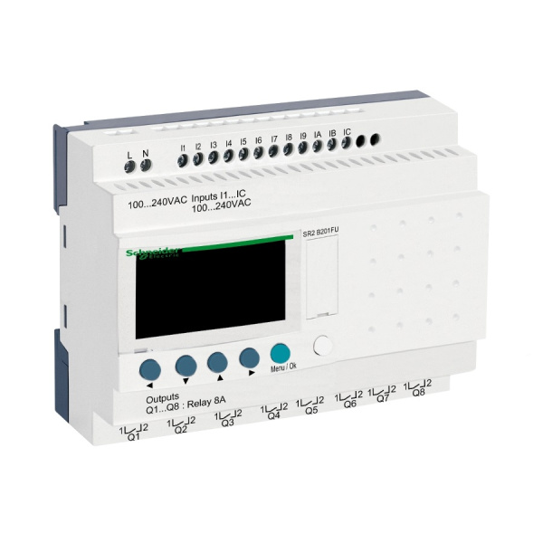 SR2B201BD | Интеллектуальное реле Zelio logic, Schneider Electric