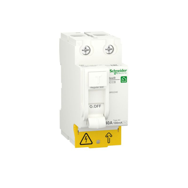  | Выключатель дифференциального тока 40А 2P 100мА тип AC, Schneider Electric
