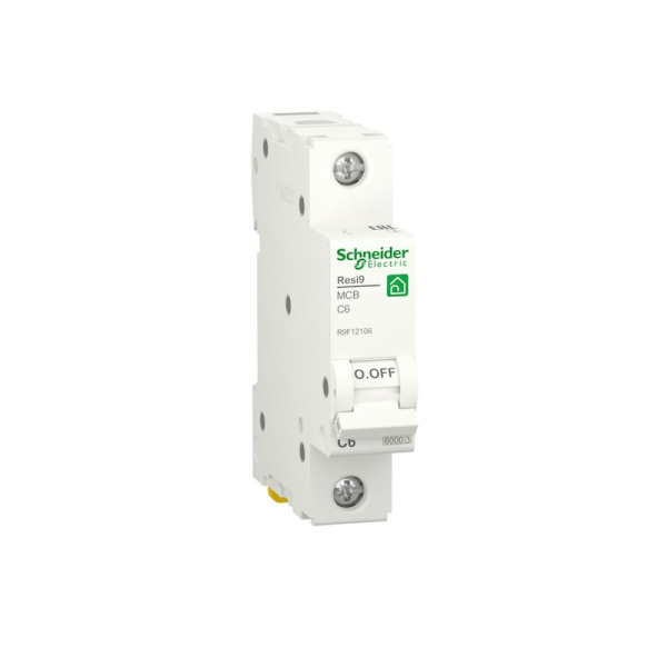  | Автоматический выключатель кривая С 6А 1P 6кА, Schneider Electric