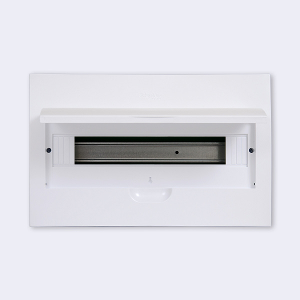 EZ9E118P2FRU | City9 Box корпус встраиваемый с белой дв. 1ряд/18мод, Systeme Electric